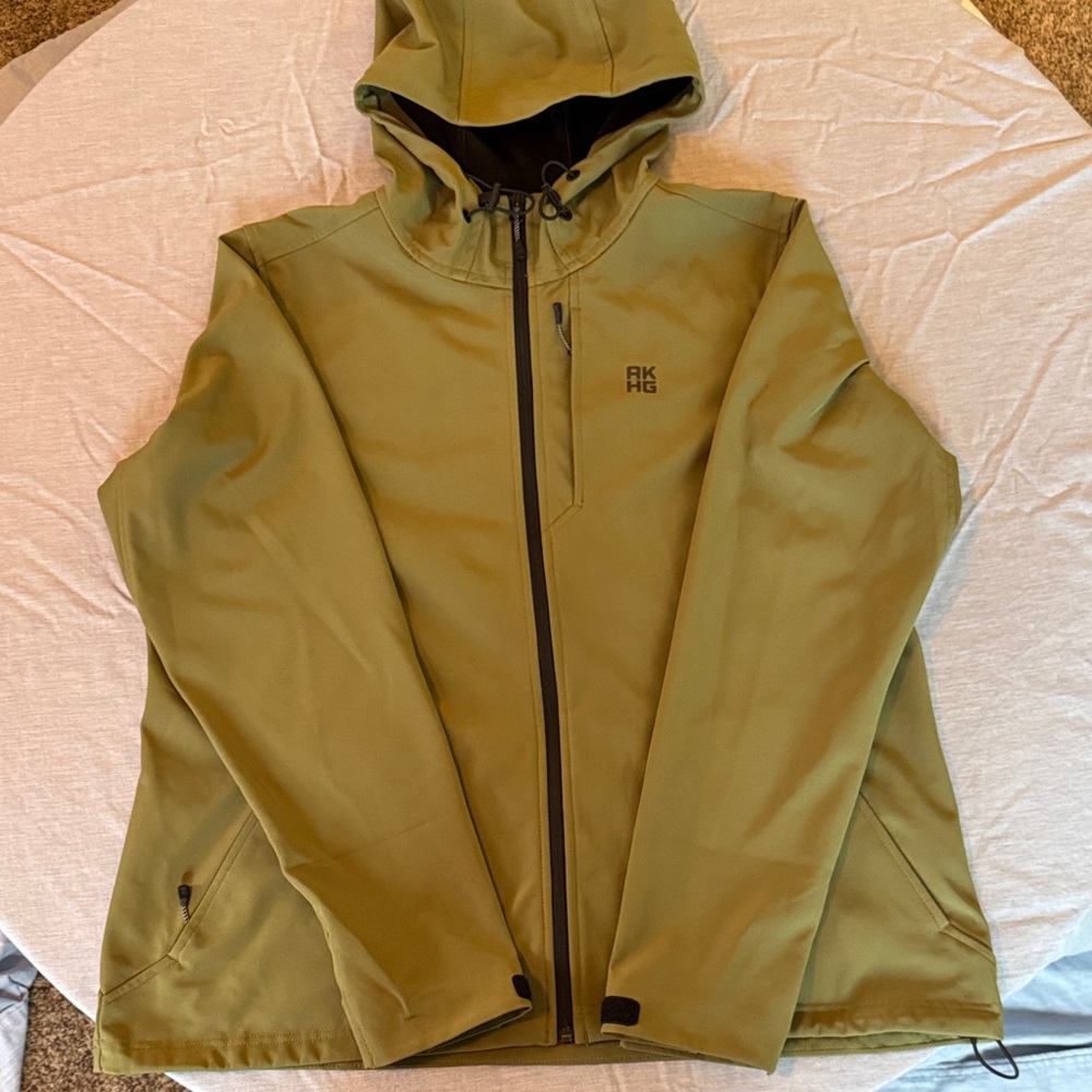 Duluth Trading Co Women's Green Hooded Ski Jacket